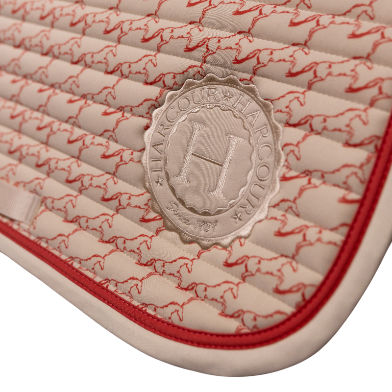 Harcour - Tapis de selle Karembar jump shell grapefruit | - Ohlala