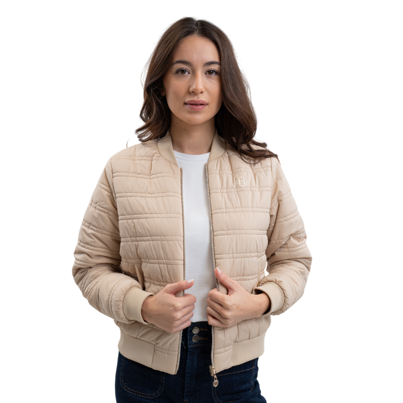 Harcour - Veste bombers femme Boecia lin | - Ohlala