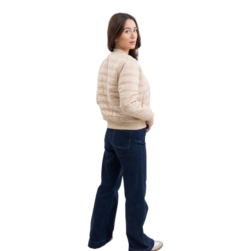 Harcour - Veste bombers femme Boecia lin | - Ohlala