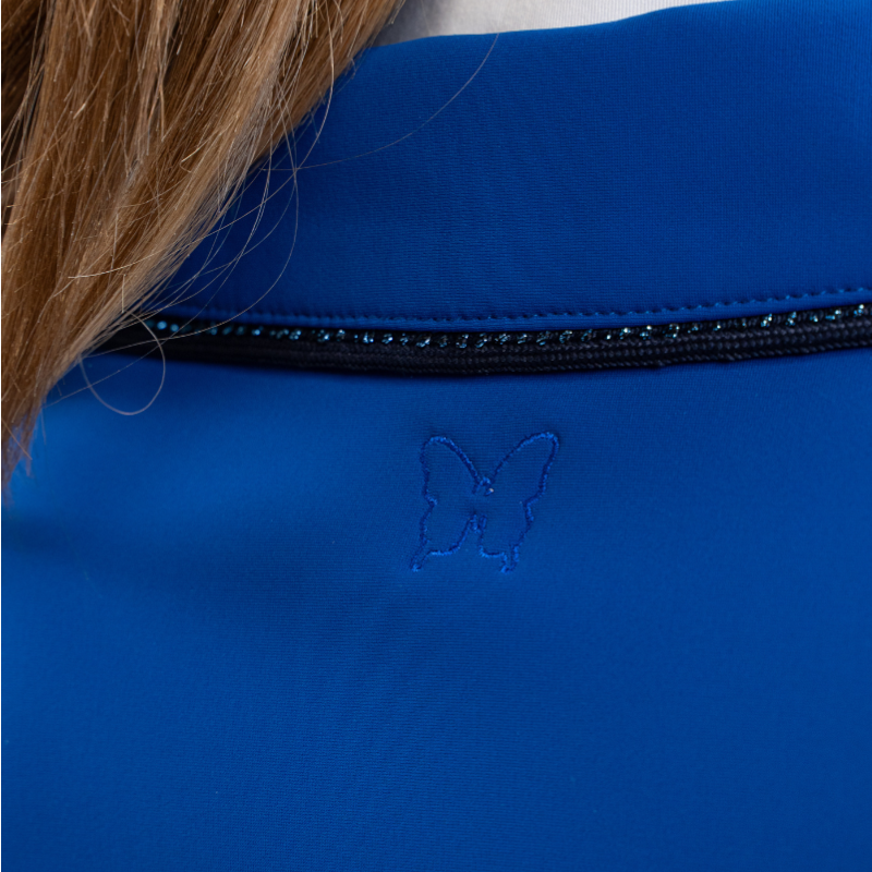 Harcour - Veste de concours femme Aura bleu électrique | - Ohlala