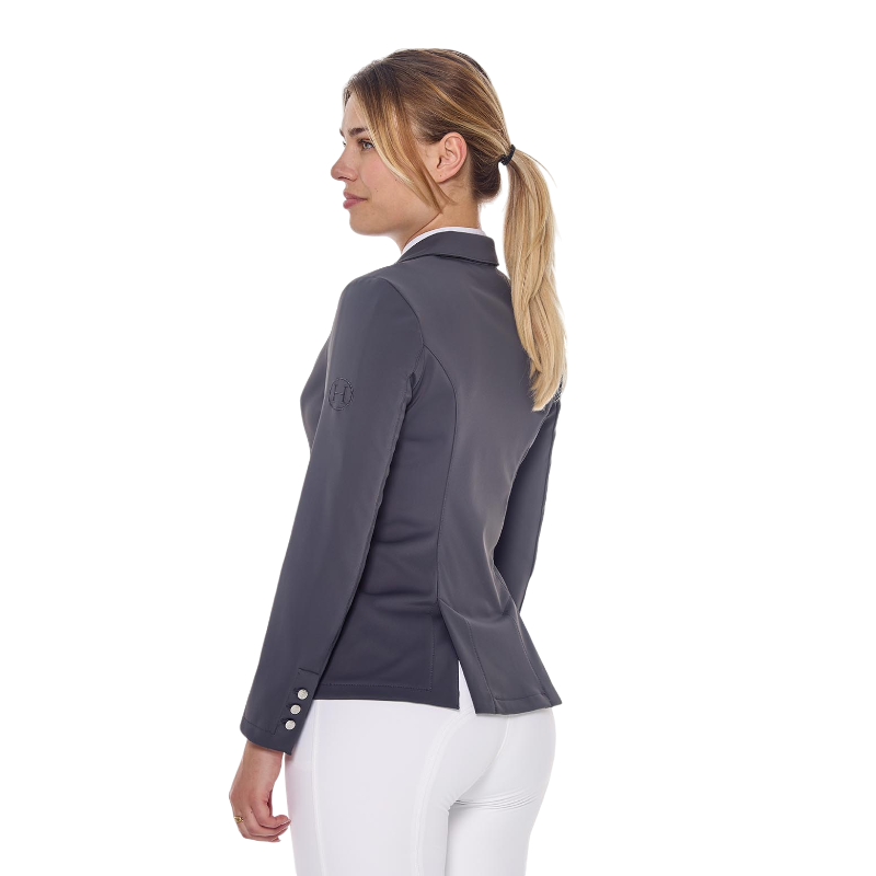 Harcour - Veste de concours femme Jismy gris anthracite | - Ohlala