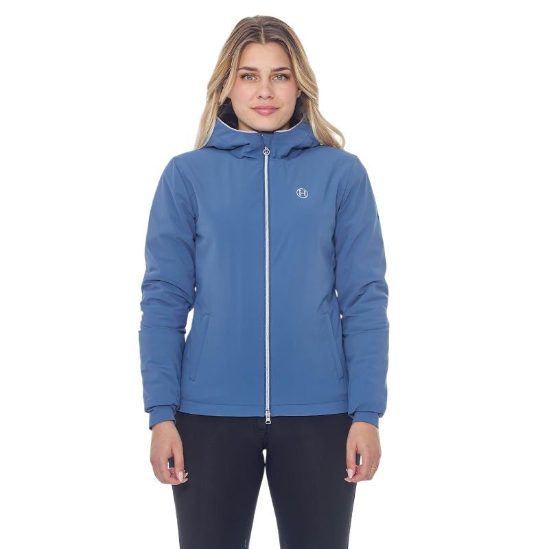 Harcour - Veste manches longues femme Simhat steel blue | - Ohlala
