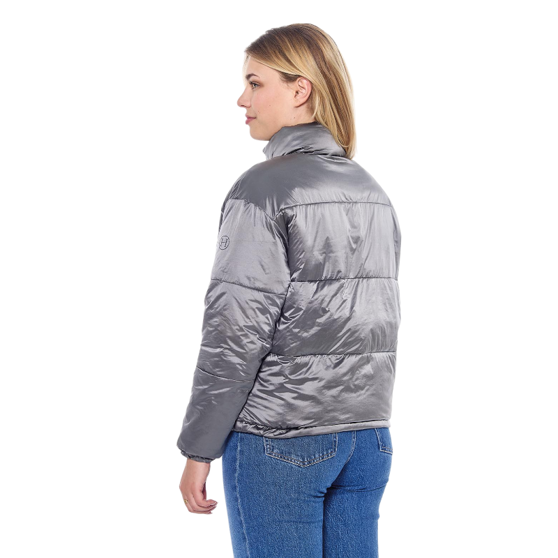 Harcour - Veste matelassée manches longues femme Janari marine | - Ohlala