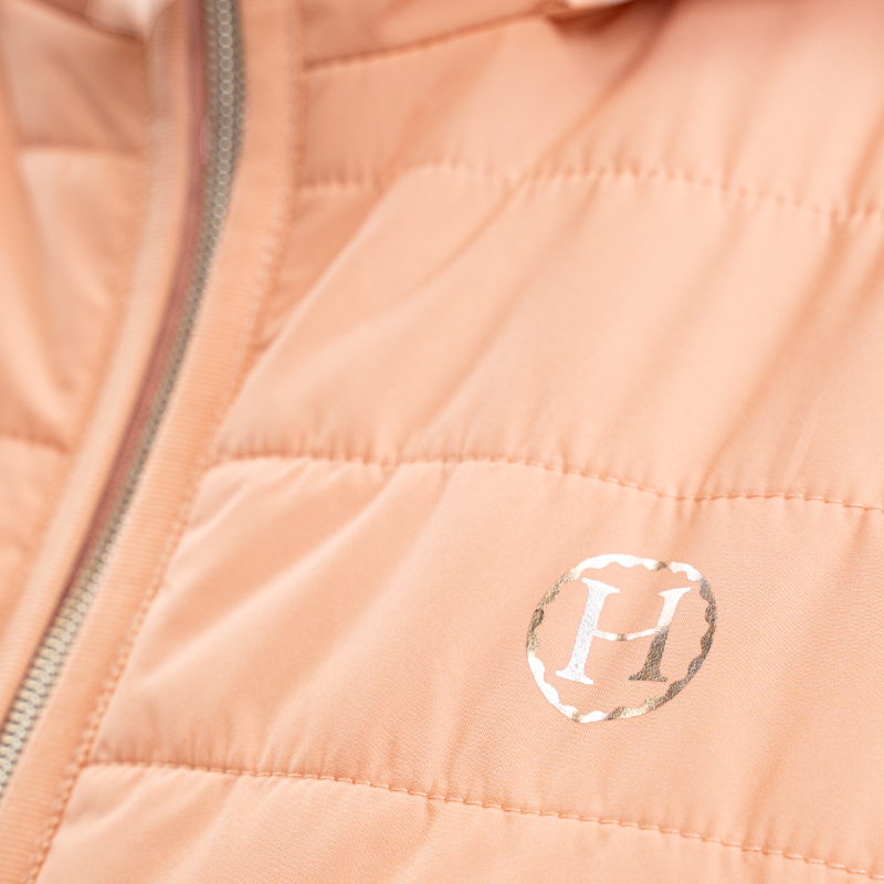 Harcour - Veste sans manches femme Berla abricot | - Ohlala