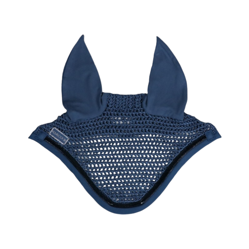 Harcour - Bonnet pour chevaux Filou steel blue | - Ohlala