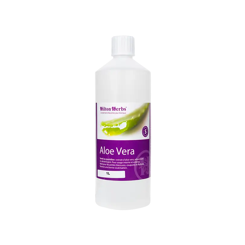 Hilton Herbs - Gel Aloe vera interne ou externe 1L | - Ohlala