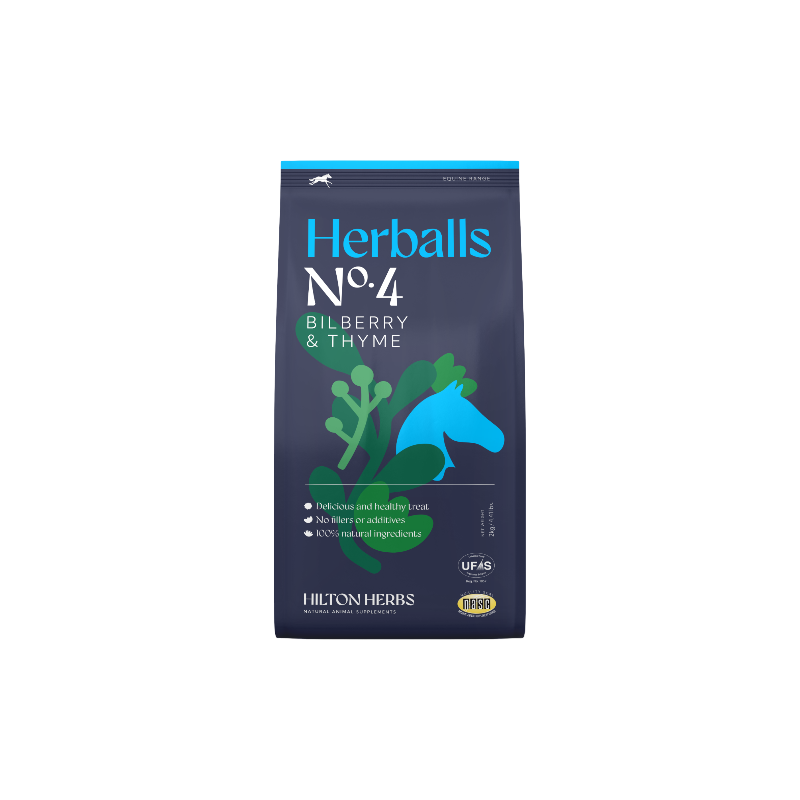 Hilton Herbs - Natuurlijke traktaties voor paarden Herballs N°4 bosbes/ tijm