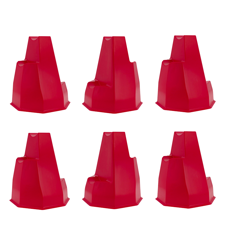 Hippotonic - Pack plots d'obstacle rouge (x6) | - Ohlala