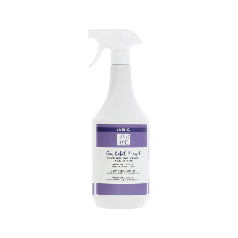 Hippotonic - Spray 3-en-1 nettoyant/ démêlant/ lustrant  Soin Eclat | - Ohlala