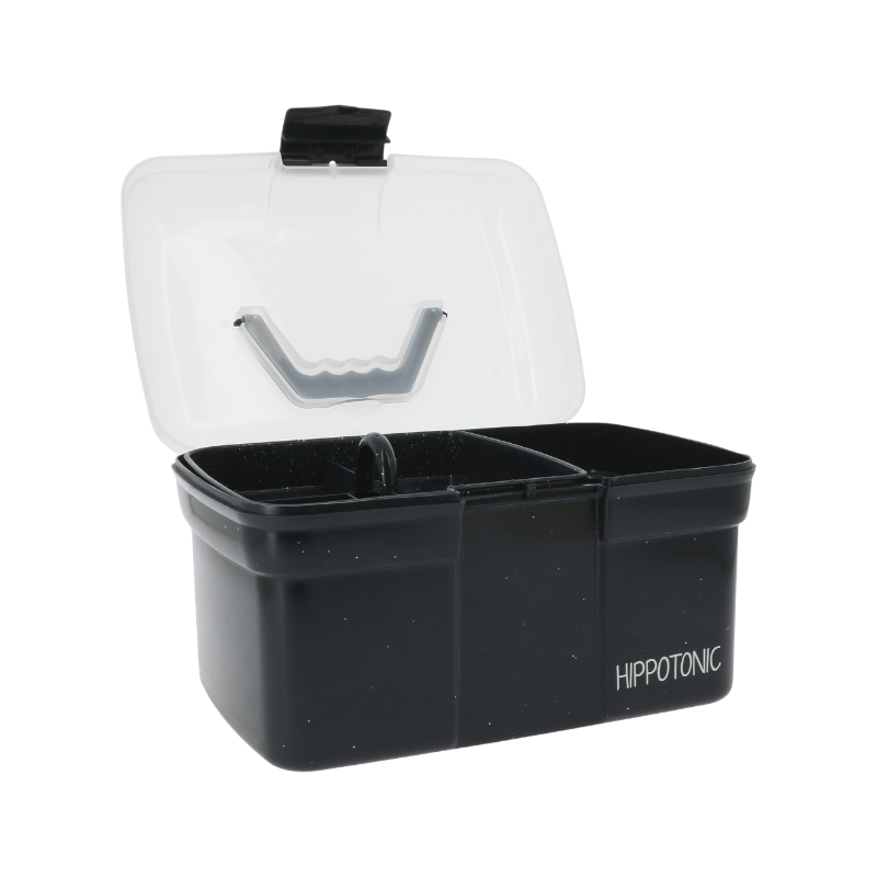 Hippotonic - Coffre de pansage pailleté bleu | - Ohlala