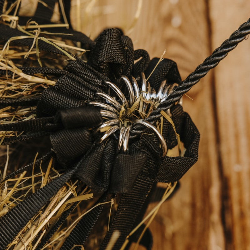 Hippotonic - Filet à foin tunnel noir | - Ohlala