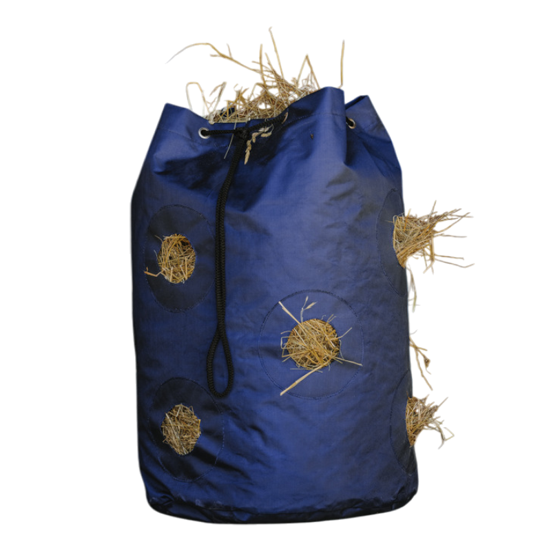 Hippotonic - Sac à foin 9 trous grand maille marine | - Ohlala