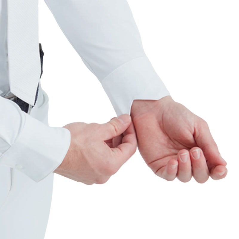 Horse Pilot - Chemise à manches longues homme Aerolight blanc | - Ohlala