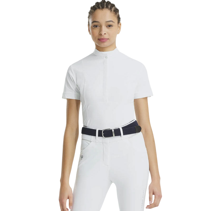 Horse Pilot - Chemise manches courtes femme Aerolight blanc | - Ohlala