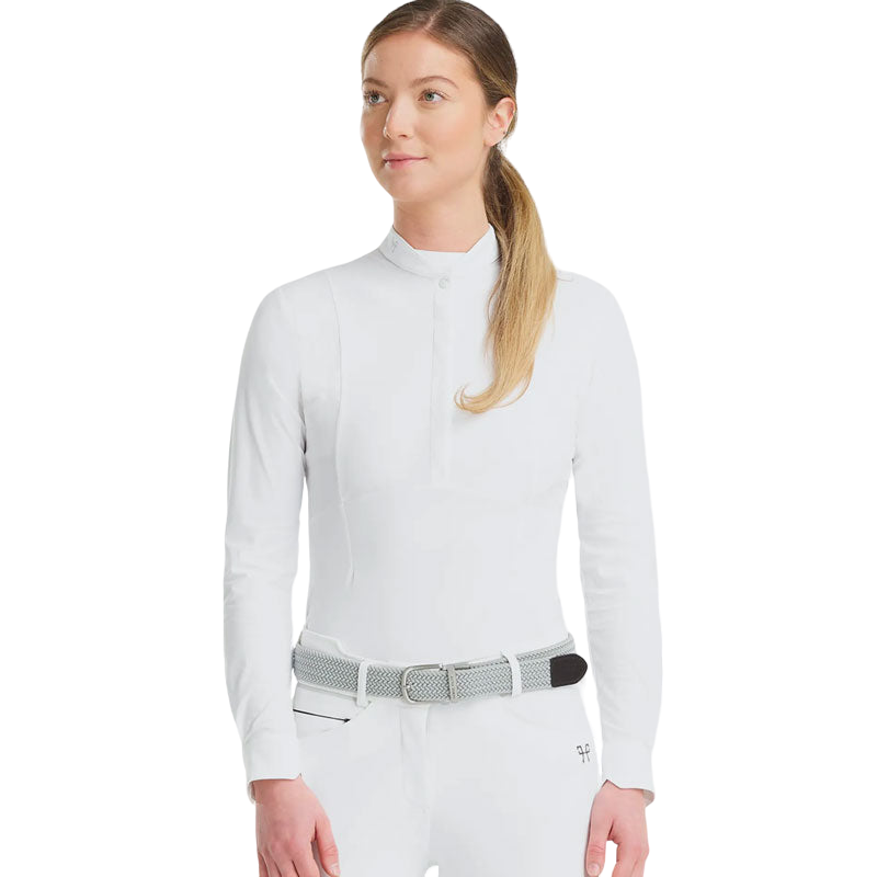Horse Pilot - Chemise manches longues femme Aerolight blanc | - Ohlala