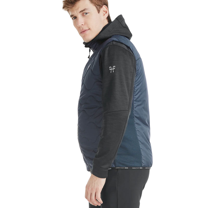 Horse Pilot - Doudoune sans manches homme Rider Vest full marine | - Ohlala