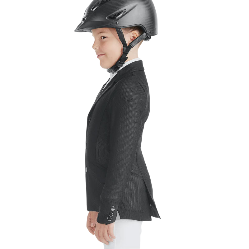 Horse Pilot - Veste de concours garçon Aeromesh noir | - Ohlala