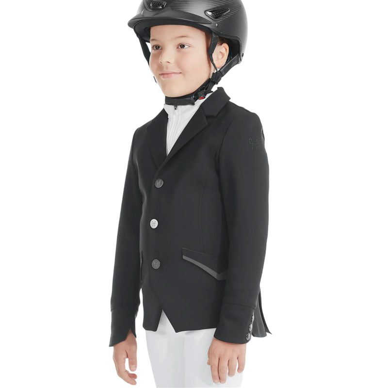 Horse Pilot - Veste de concours garçon Aerotech noir | - Ohlala
