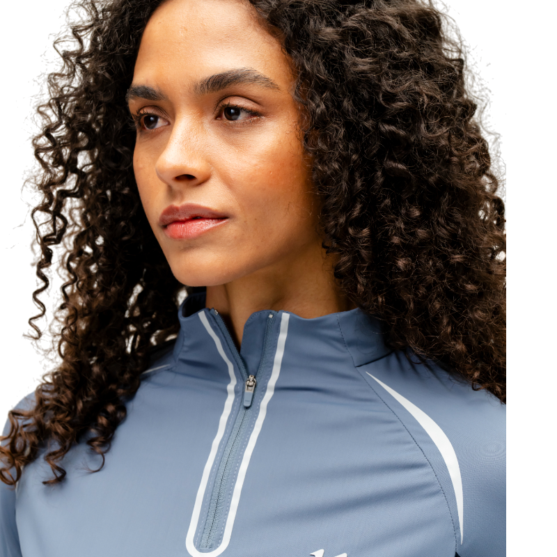 Horseware - Baselayer lange mouwen dames Stamina Hw blauw