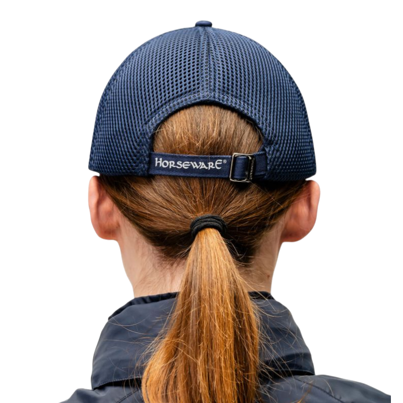 Horseware - Unisex Kappe Aerfit marine