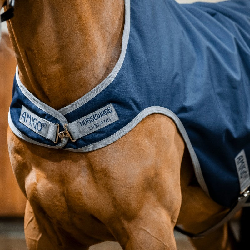 Horseware - Chemise de marcheur Amigo Ripstop Walker marine/ titanium grey 100g