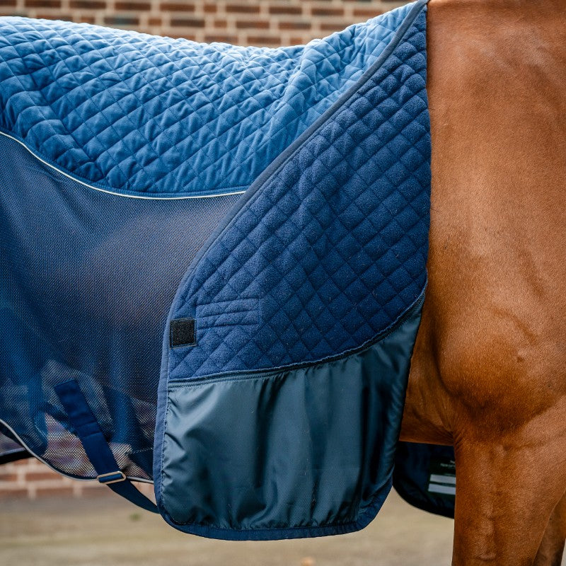 Horseware - Chemise de transport Signature Travel Cooler marine | - Ohlala