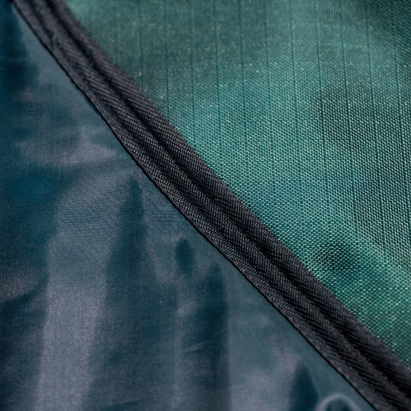 Horseware - Couverture d'extérieur Amigo Ripstop Plus Turnout dynasty green/ marine/ argent 100g | - Ohlala