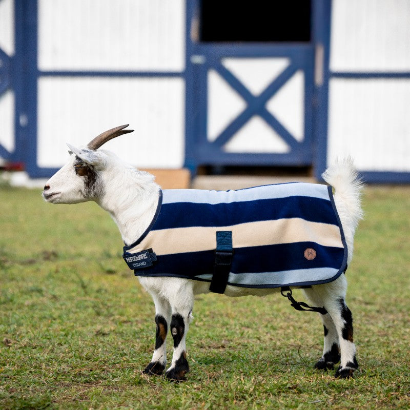 Horseware - Couverture polaire pour chèvre Newmarket witney navy | - Ohlala