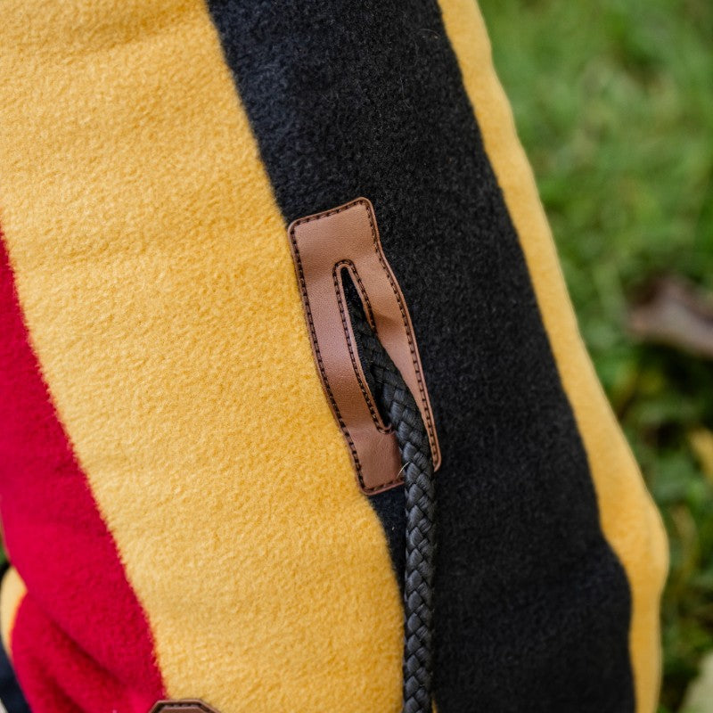 Horseware - Newmarket Witney Gold dog fleece blanket