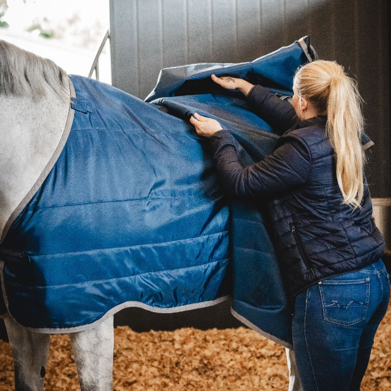 Horseware - Futter Liner Ionen Therapie kaiserlich blau/ silber/ marine 200g