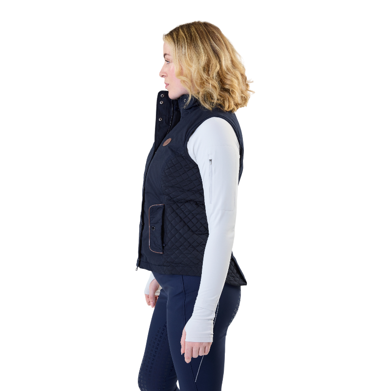 Horseware - Gilet sans manches femme Newmarket marine | - Ohlala