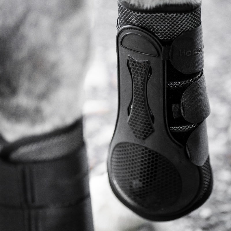 Horseware - Zwarte Pro Bamboo gesloten gelaatsmaskers