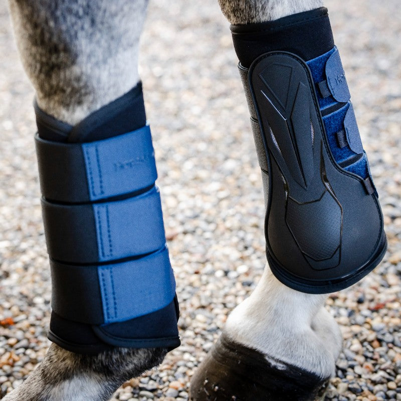 Horseware - Klassische Marine Gitter