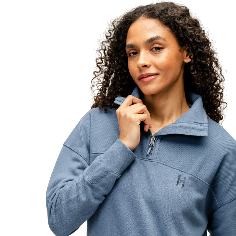 Horseware - Dames sweatshirt met lange mouwen Vitality Hw blauw