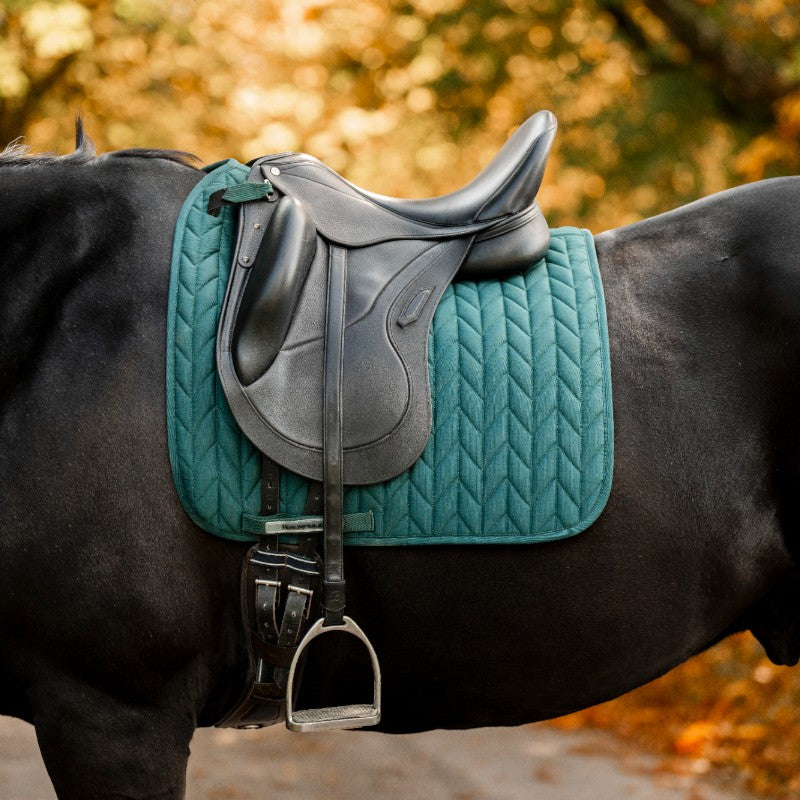 Horseware - Dressuurmat dynasty groen