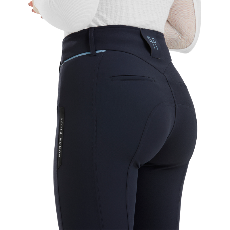 Horse Pilot - Pantalon d'équitation femme X-Balance dark night | - Ohlala