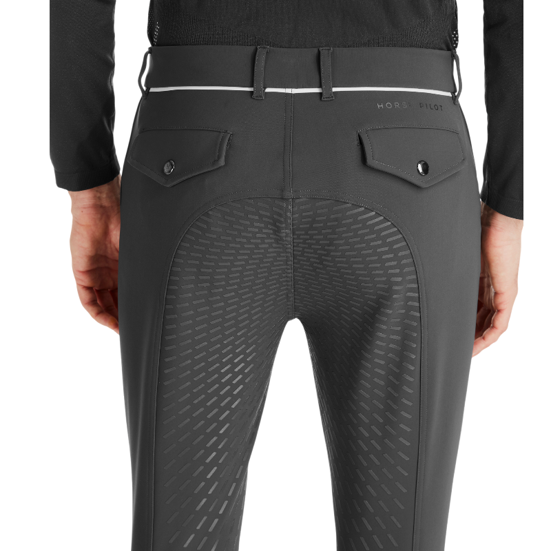Horse Pilot - Men's riding pants X-Grip gray