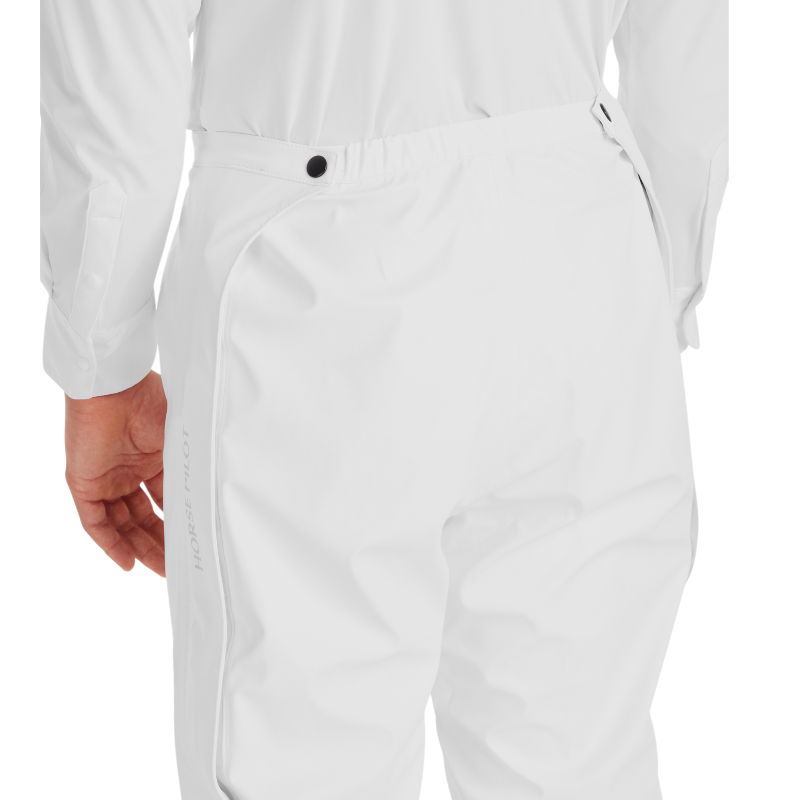 Horse Pilot - Unisex regenbroek Raintech wit
