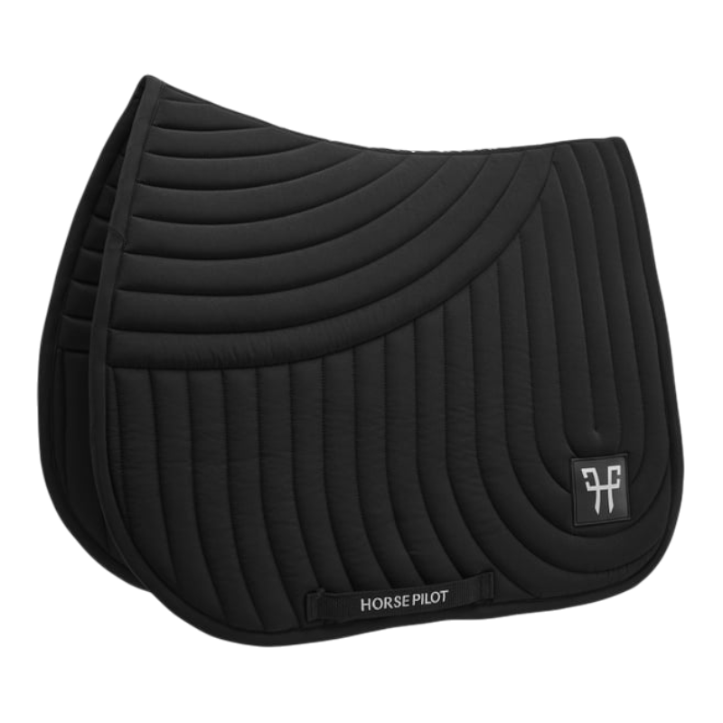 Horse Pilot - Tapis de selle Ergonomic noir | - Ohlala