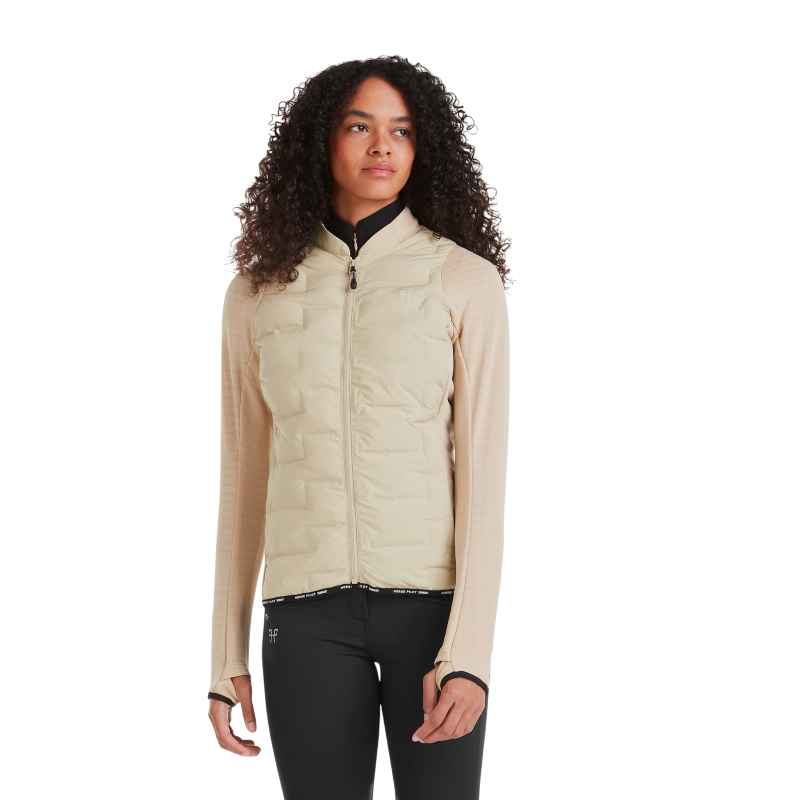 Horse Pilot - Veste manches longues femme Storm latte | - Ohlala
