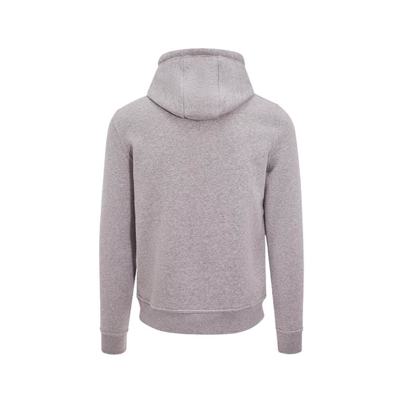 Hagg - Sweat à capuche homme gris/ jaune | - Ohlala