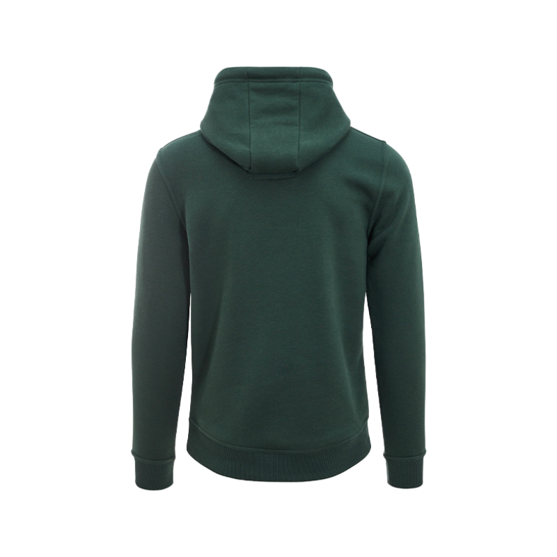 Hagg - Sweat à capuche homme vert/ jaune | - Ohlala