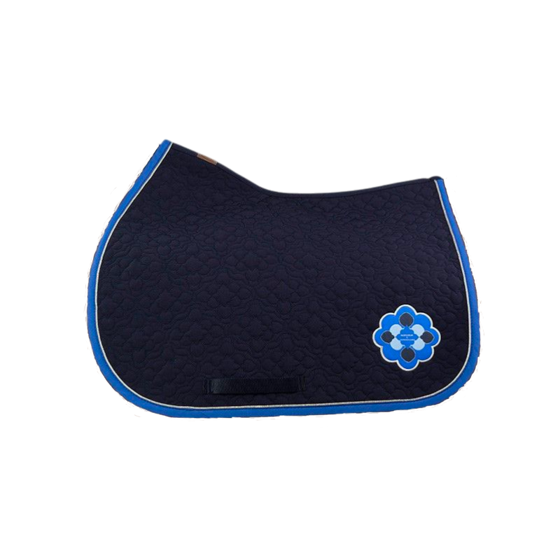 Harcour - Tapis de selle Charles marine Harcour x Versailles