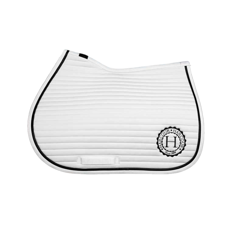 Harcour - Tapis de selle Karembar blanc | - Ohlala