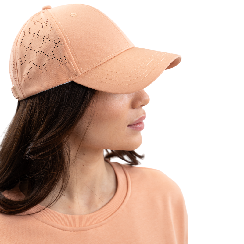 Harcour - Casquette unisexe Capia abricot | - Ohlala