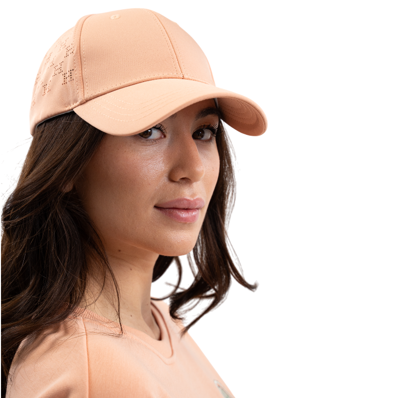 Harcour - Casquette unisexe Capia abricot | - Ohlala