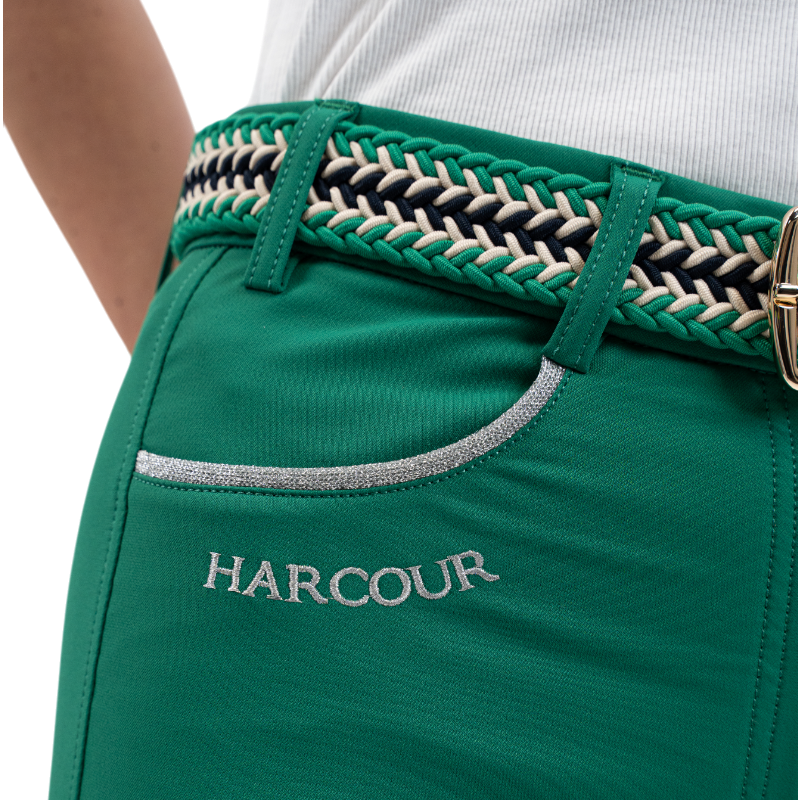 Harcour - Ceinture élastique Banko emerald green | - Ohlala