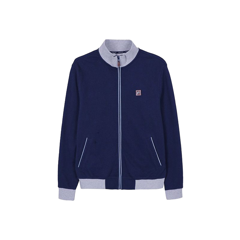 Harcour - Sweat homme Stanley gris marine | - Ohlala