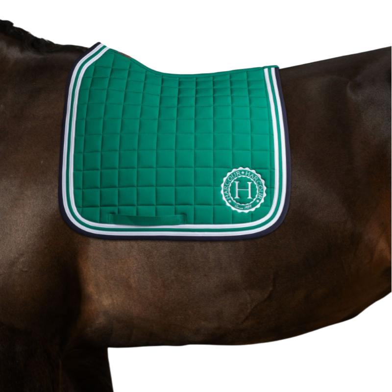 Harcour - Tapis de dressage Soft emerald green | - Ohlala