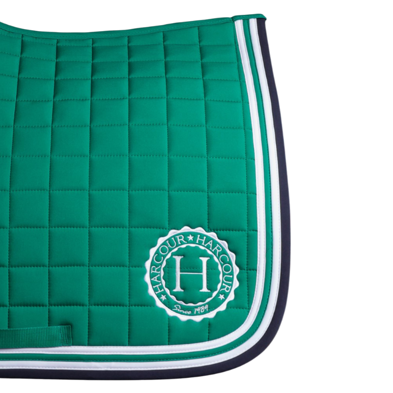 Harcour - Tapis de dressage Soft emerald green | - Ohlala